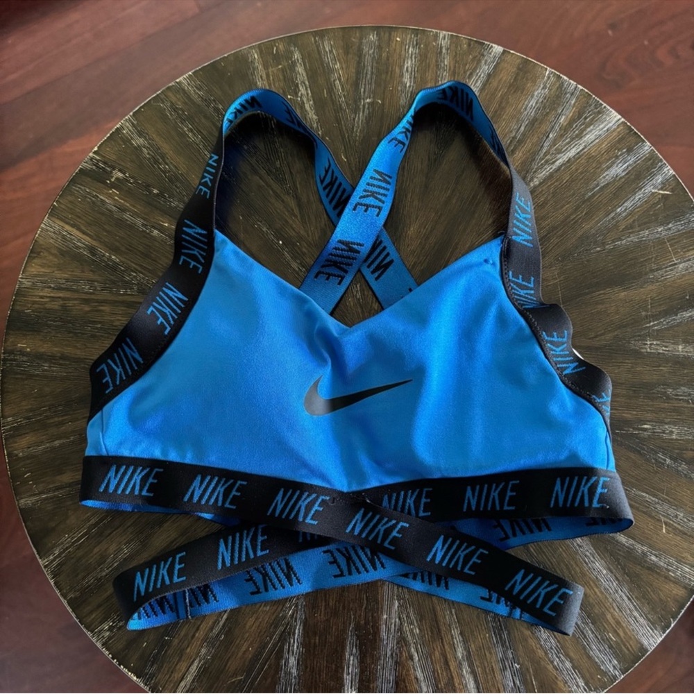 Nike Women's Vibrant Blue Sports Bra